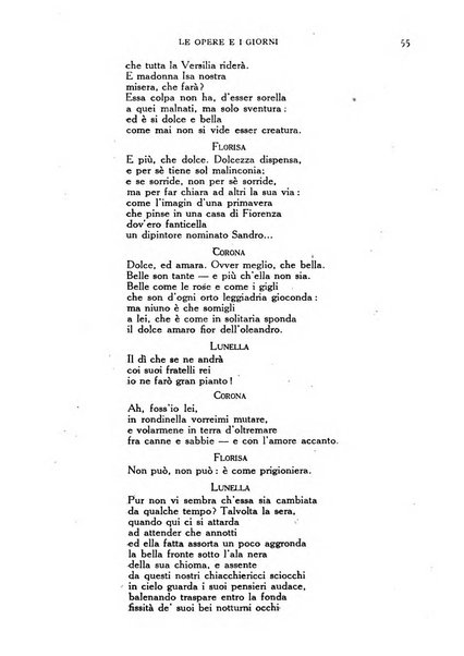 Le opere e i giorni rassegna mensile di politica, lettere, arti, etc