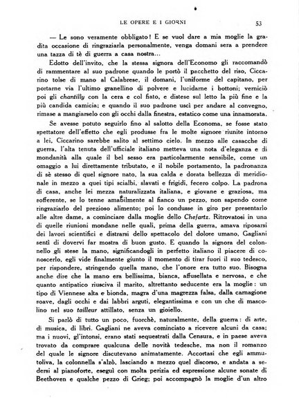 Le opere e i giorni rassegna mensile di politica, lettere, arti, etc