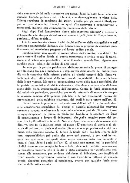 Le opere e i giorni rassegna mensile di politica, lettere, arti, etc