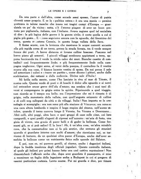 Le opere e i giorni rassegna mensile di politica, lettere, arti, etc