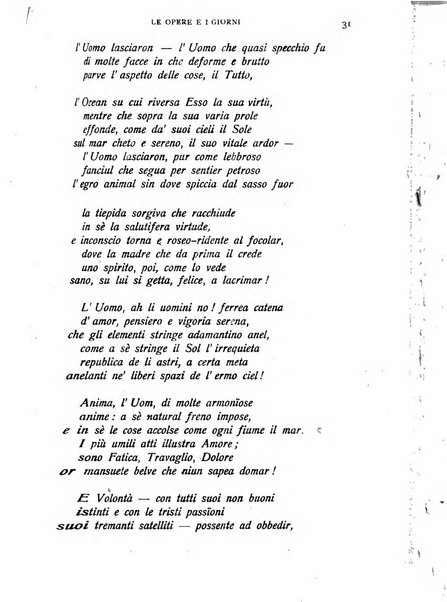 Le opere e i giorni rassegna mensile di politica, lettere, arti, etc