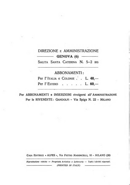 Le opere e i giorni rassegna mensile di politica, lettere, arti, etc