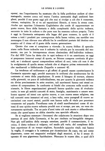 Le opere e i giorni rassegna mensile di politica, lettere, arti, etc