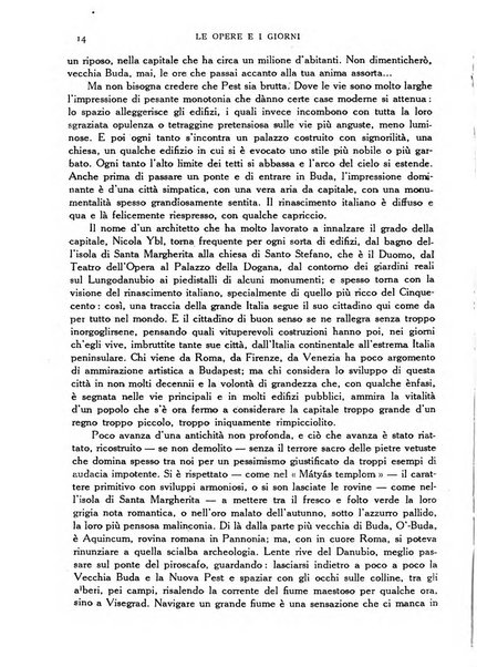 Le opere e i giorni rassegna mensile di politica, lettere, arti, etc