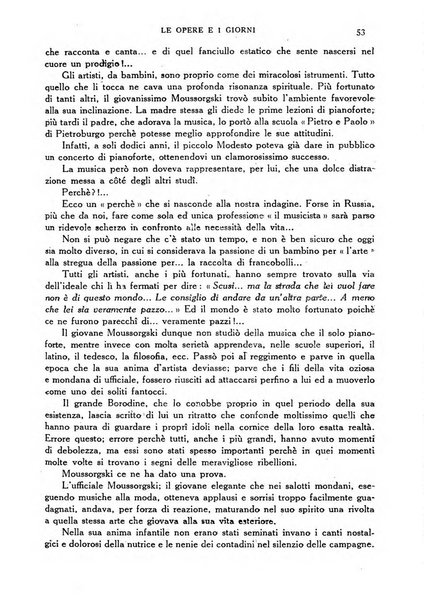 Le opere e i giorni rassegna mensile di politica, lettere, arti, etc