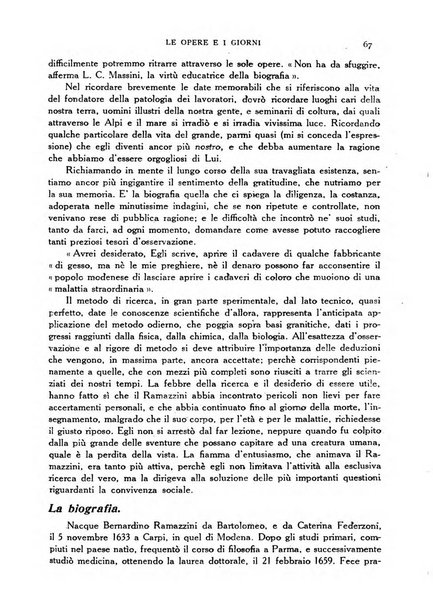 Le opere e i giorni rassegna mensile di politica, lettere, arti, etc