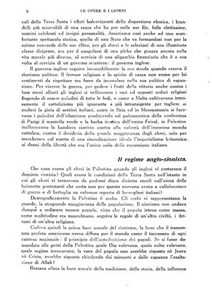 Le opere e i giorni rassegna mensile di politica, lettere, arti, etc