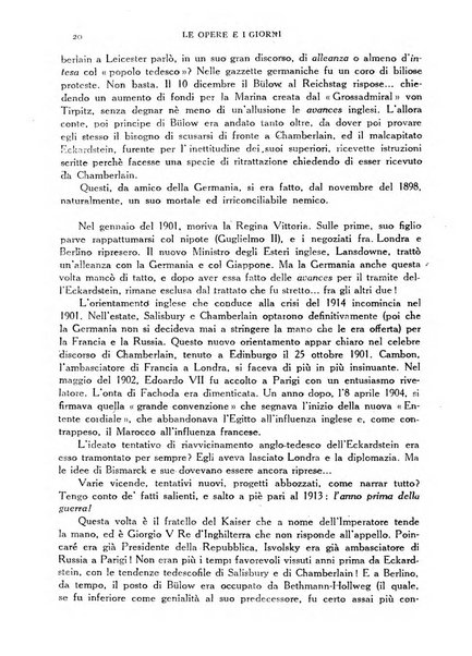 Le opere e i giorni rassegna mensile di politica, lettere, arti, etc