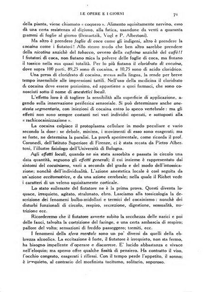 Le opere e i giorni rassegna mensile di politica, lettere, arti, etc