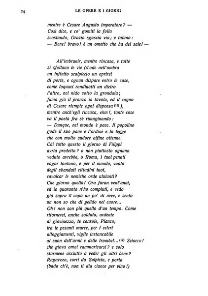 Le opere e i giorni rassegna mensile di politica, lettere, arti, etc