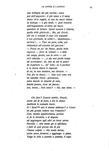 Le opere e i giorni rassegna mensile di politica, lettere, arti, etc