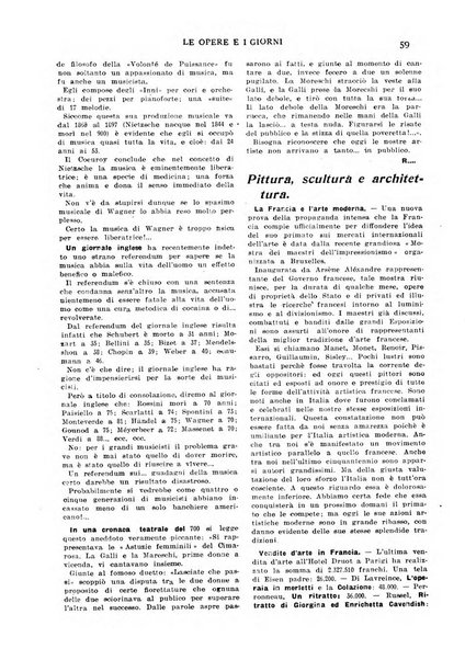 Le opere e i giorni rassegna mensile di politica, lettere, arti, etc