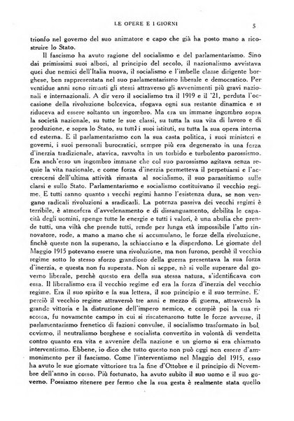 Le opere e i giorni rassegna mensile di politica, lettere, arti, etc