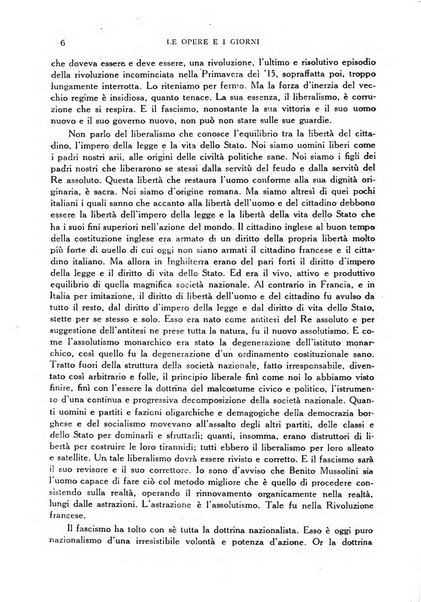 Le opere e i giorni rassegna mensile di politica, lettere, arti, etc