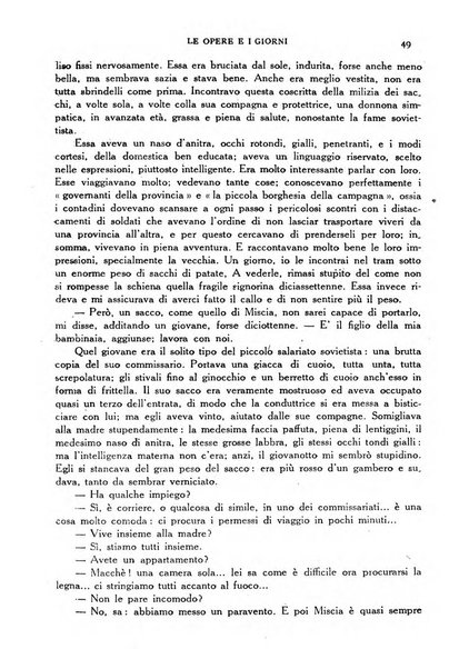 Le opere e i giorni rassegna mensile di politica, lettere, arti, etc