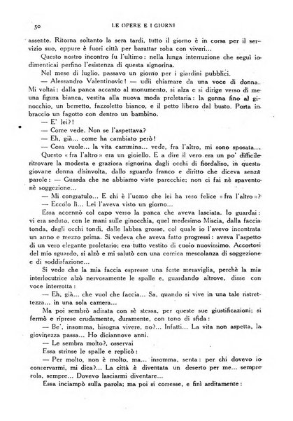 Le opere e i giorni rassegna mensile di politica, lettere, arti, etc