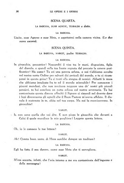 Le opere e i giorni rassegna mensile di politica, lettere, arti, etc