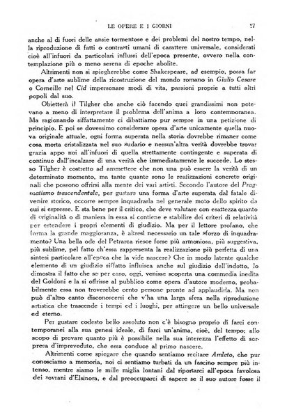 Le opere e i giorni rassegna mensile di politica, lettere, arti, etc