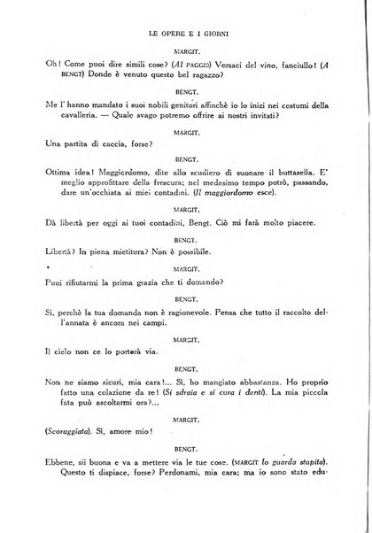 Le opere e i giorni rassegna mensile di politica, lettere, arti, etc