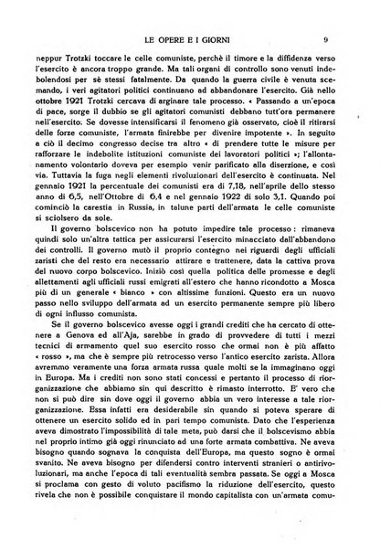 Le opere e i giorni rassegna mensile di politica, lettere, arti, etc