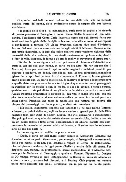 Le opere e i giorni rassegna mensile di politica, lettere, arti, etc