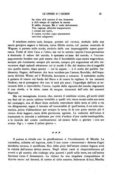 Le opere e i giorni rassegna mensile di politica, lettere, arti, etc