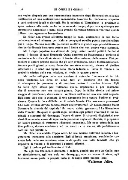 Le opere e i giorni rassegna mensile di politica, lettere, arti, etc