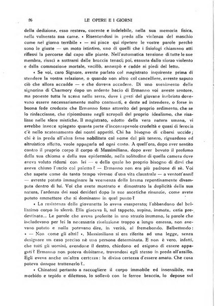 Le opere e i giorni rassegna mensile di politica, lettere, arti, etc