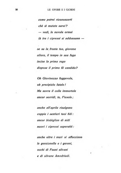 Le opere e i giorni rassegna mensile di politica, lettere, arti, etc