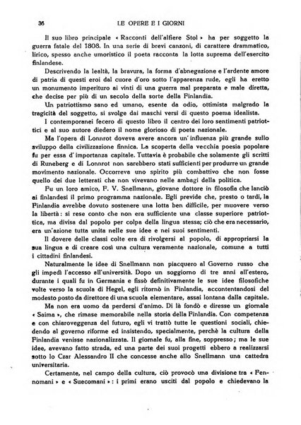 Le opere e i giorni rassegna mensile di politica, lettere, arti, etc