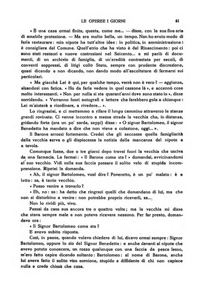 Le opere e i giorni rassegna mensile di politica, lettere, arti, etc