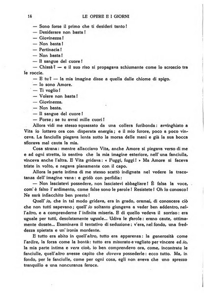 Le opere e i giorni rassegna mensile di politica, lettere, arti, etc