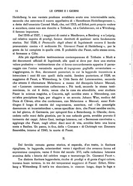 Le opere e i giorni rassegna mensile di politica, lettere, arti, etc