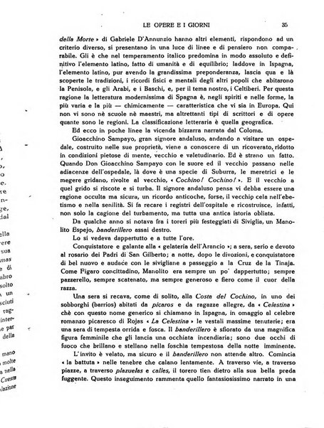 Le opere e i giorni rassegna mensile di politica, lettere, arti, etc