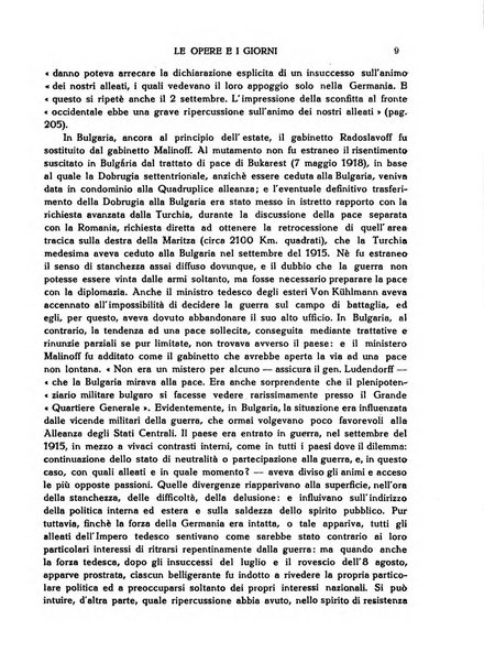 Le opere e i giorni rassegna mensile di politica, lettere, arti, etc