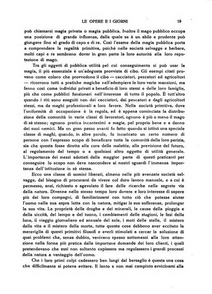 Le opere e i giorni rassegna mensile di politica, lettere, arti, etc