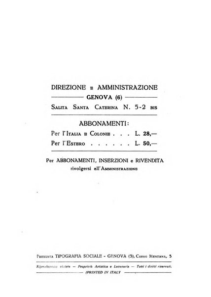 Le opere e i giorni rassegna mensile di politica, lettere, arti, etc