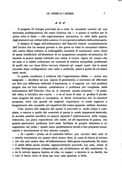 Le opere e i giorni rassegna mensile di politica, lettere, arti, etc