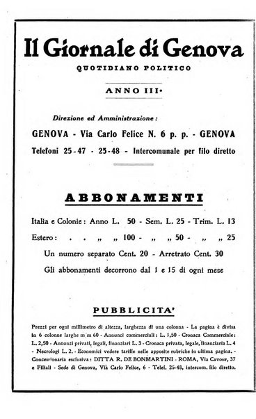 Le opere e i giorni rassegna mensile di politica, lettere, arti, etc