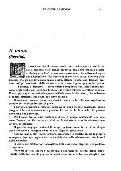 Le opere e i giorni rassegna mensile di politica, lettere, arti, etc