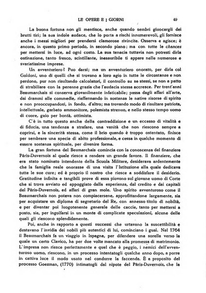 Le opere e i giorni rassegna mensile di politica, lettere, arti, etc