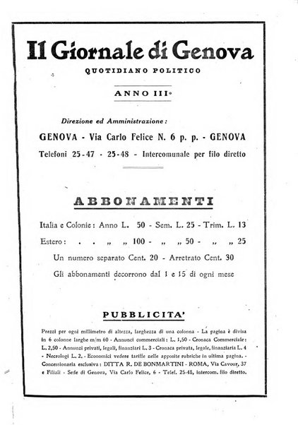 Le opere e i giorni rassegna mensile di politica, lettere, arti, etc