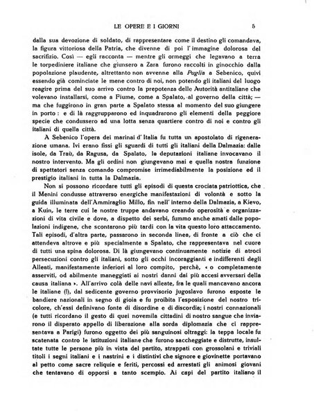 Le opere e i giorni rassegna mensile di politica, lettere, arti, etc