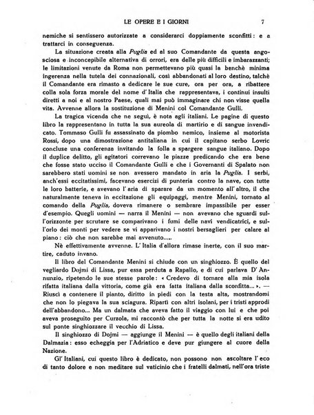 Le opere e i giorni rassegna mensile di politica, lettere, arti, etc