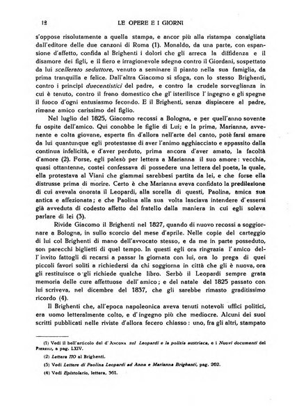 Le opere e i giorni rassegna mensile di politica, lettere, arti, etc