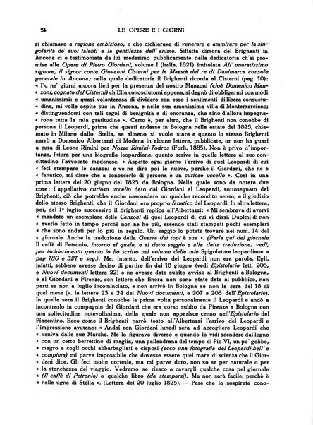 Le opere e i giorni rassegna mensile di politica, lettere, arti, etc