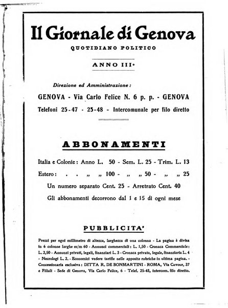 Le opere e i giorni rassegna mensile di politica, lettere, arti, etc