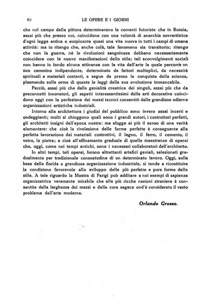 Le opere e i giorni rassegna mensile di politica, lettere, arti, etc