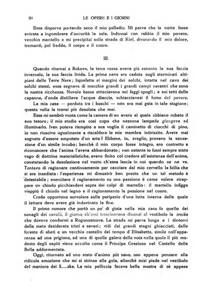 Le opere e i giorni rassegna mensile di politica, lettere, arti, etc