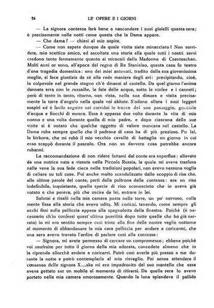 Le opere e i giorni rassegna mensile di politica, lettere, arti, etc